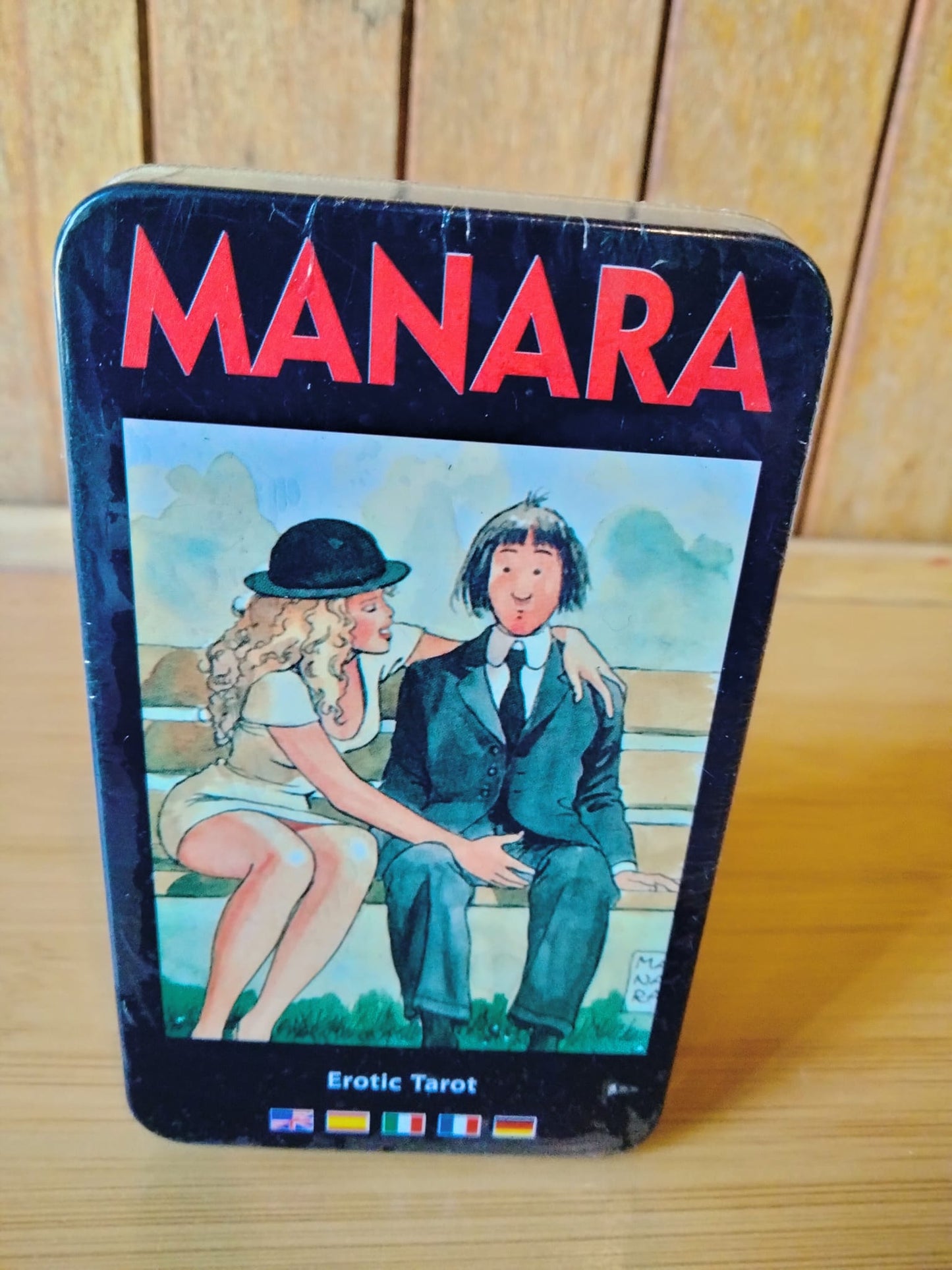 Manara Erotic Tarot with Metal Case