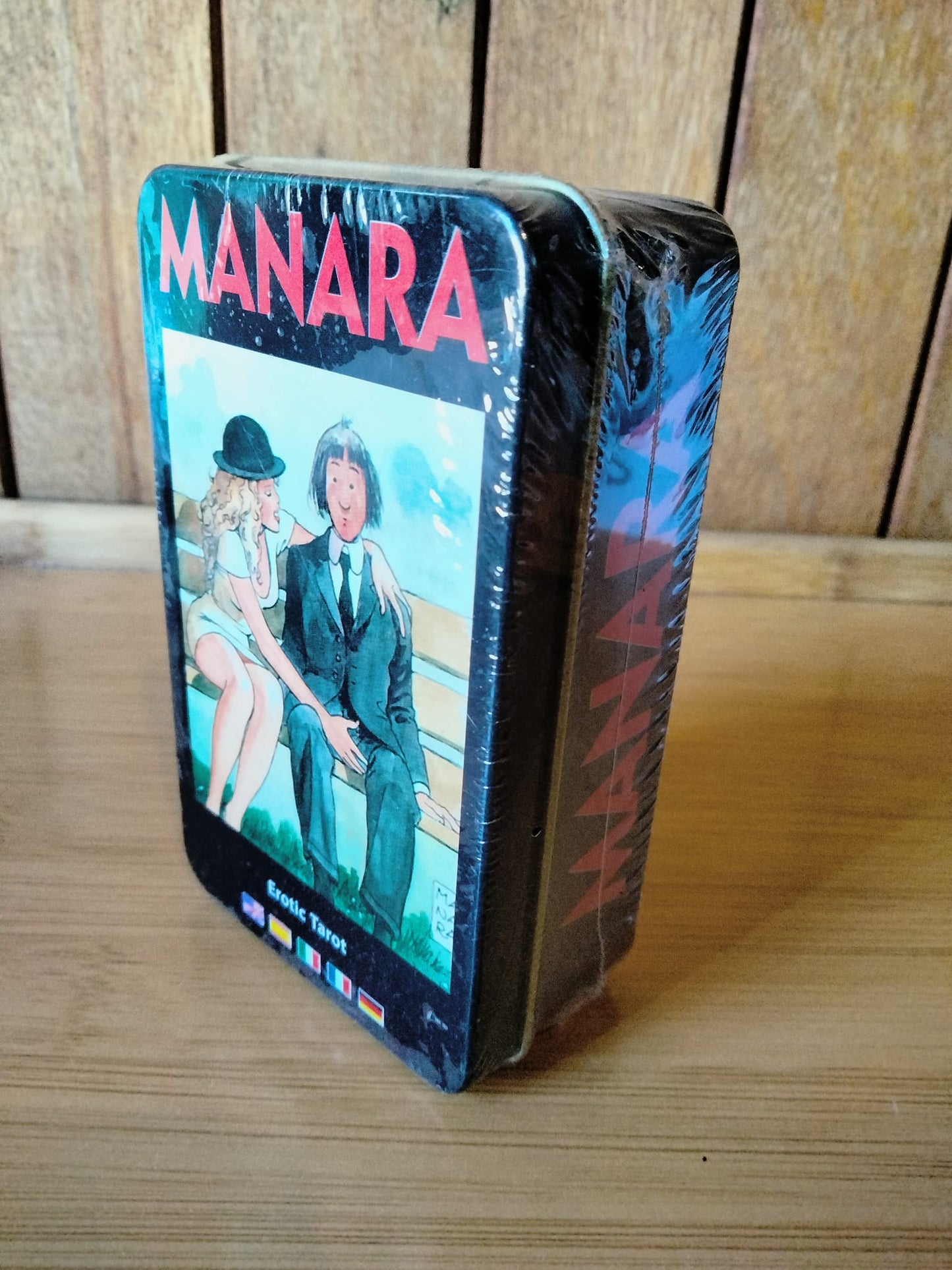 Manara Erotic Tarot with Metal Case