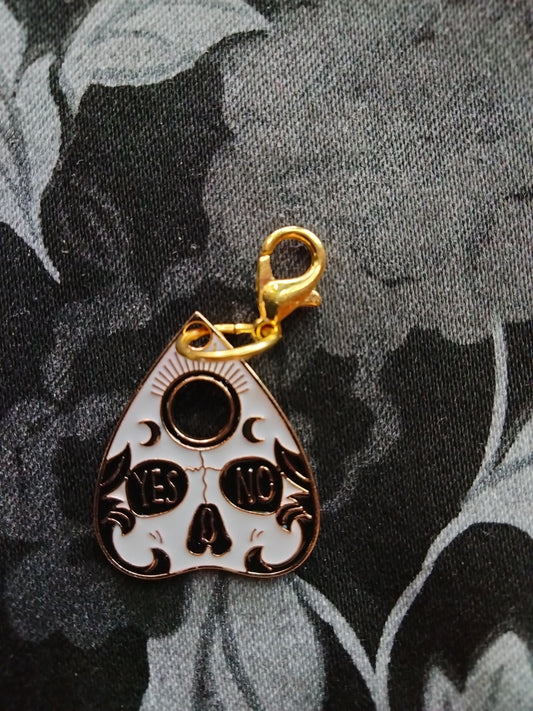 Skull Planchette Bag Charm