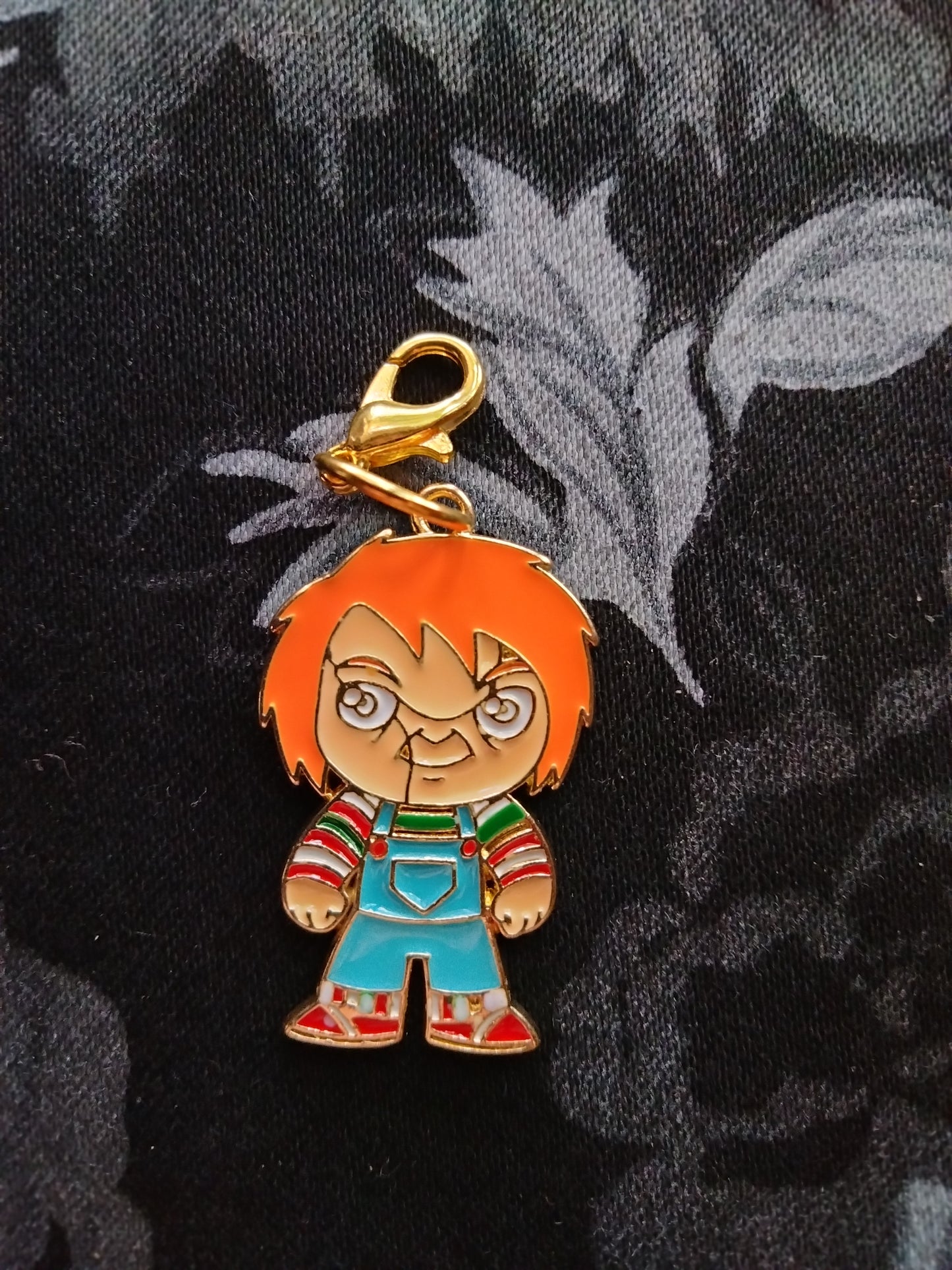 Chucky Bag Charm Gold