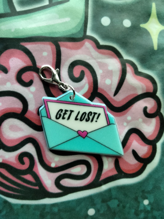 Get Lost Bag Charm