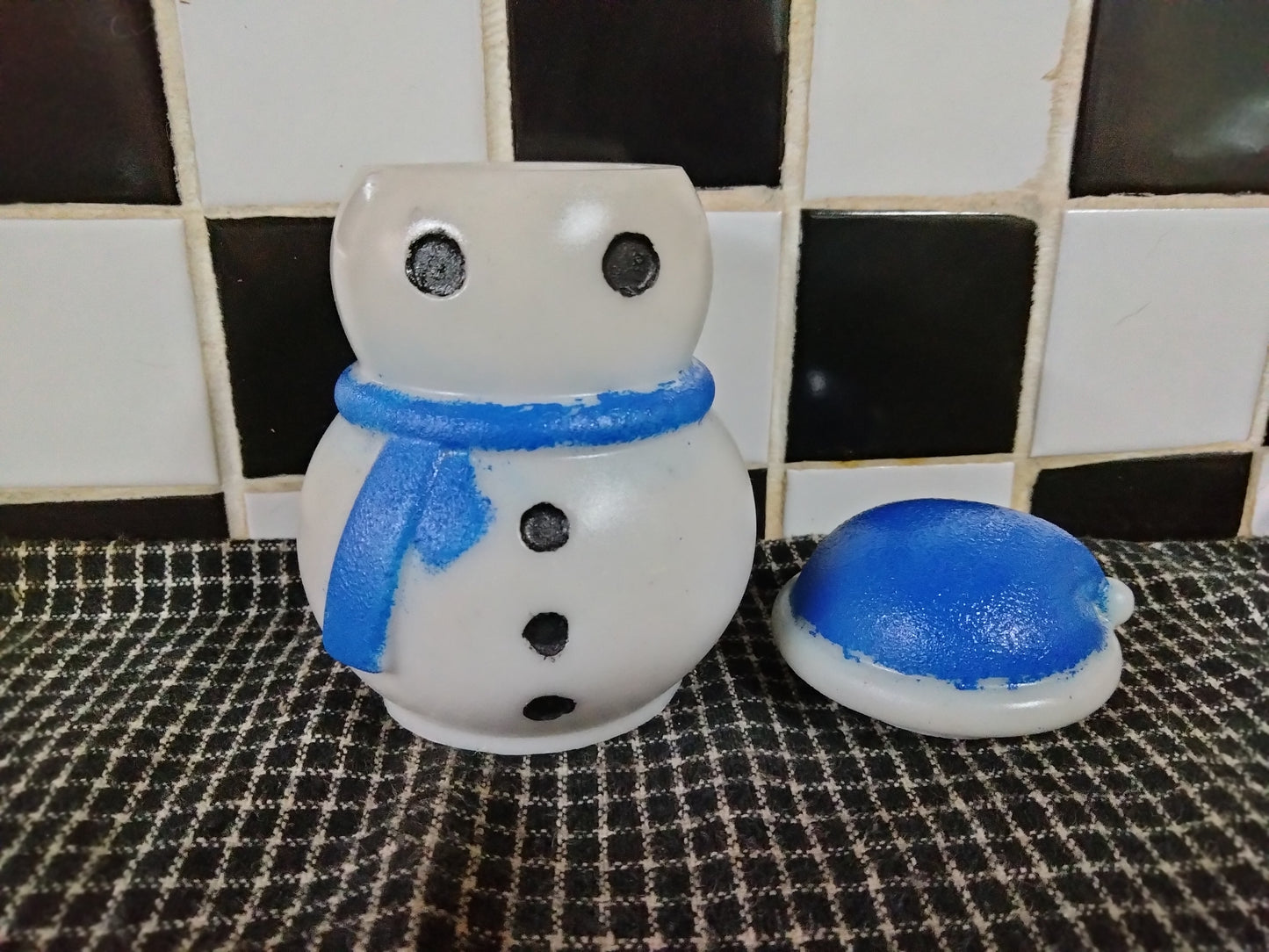 Snowman: Blue