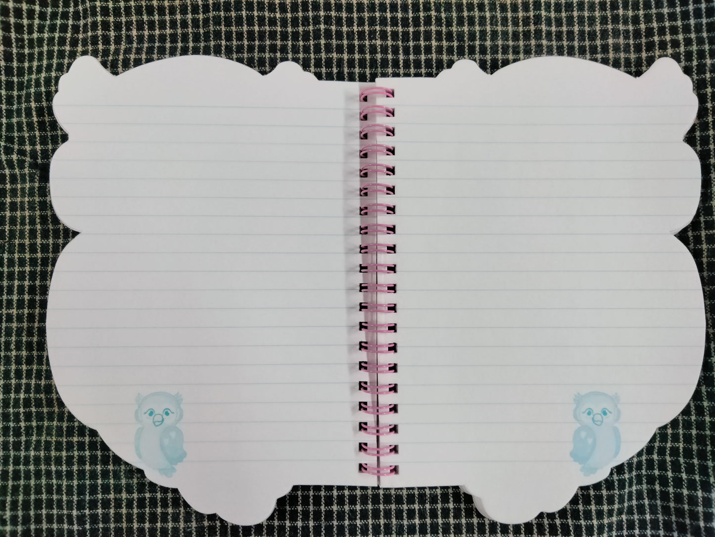 Owl Spiral Notebook