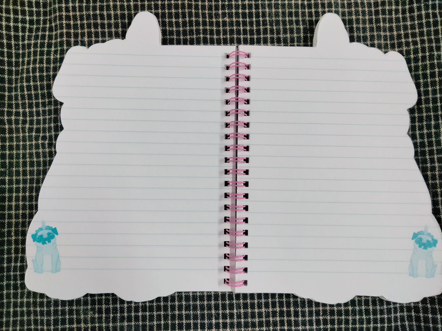 Pugicorn Spiral Notebook