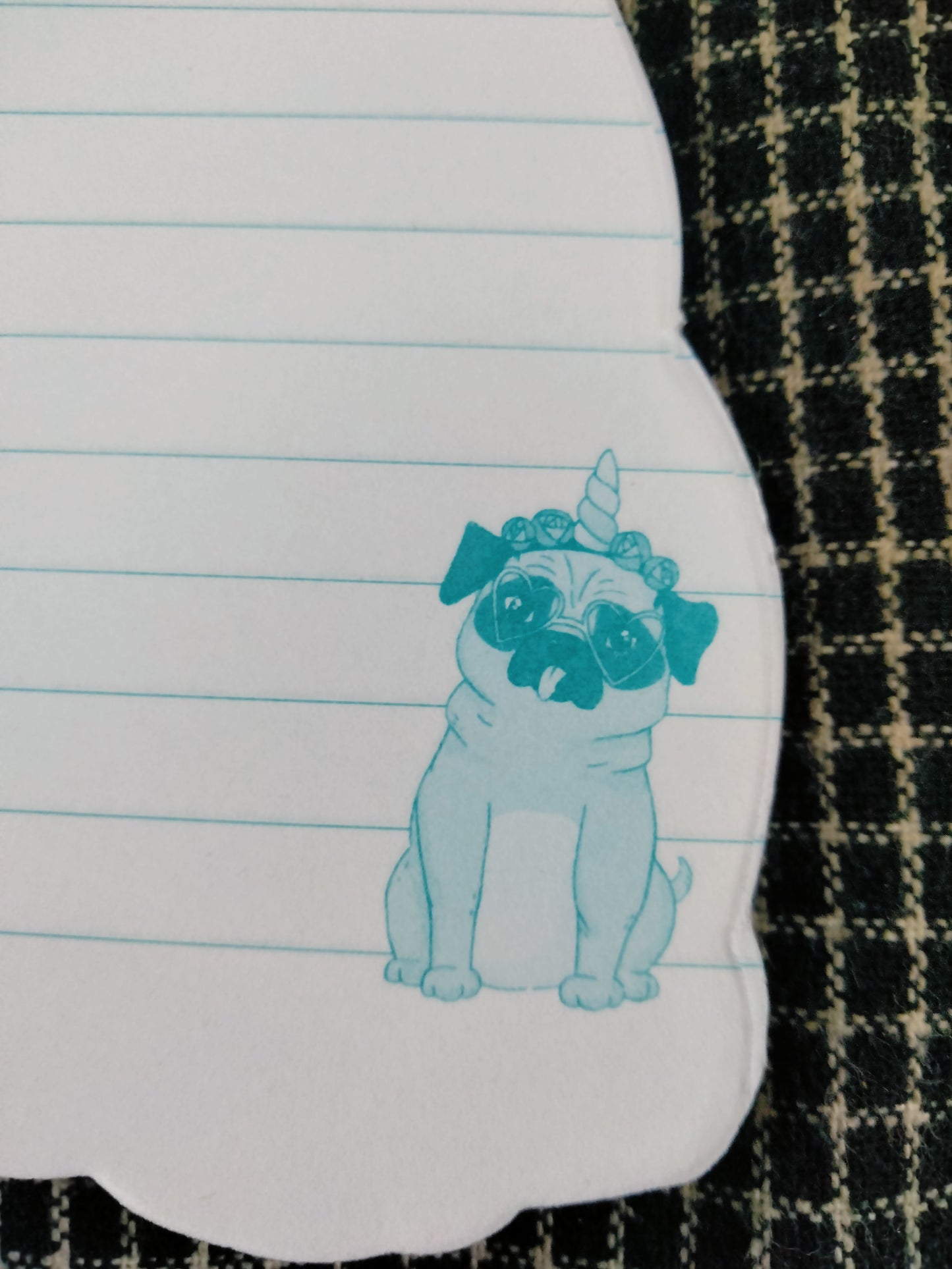 Pugicorn Spiral Notebook