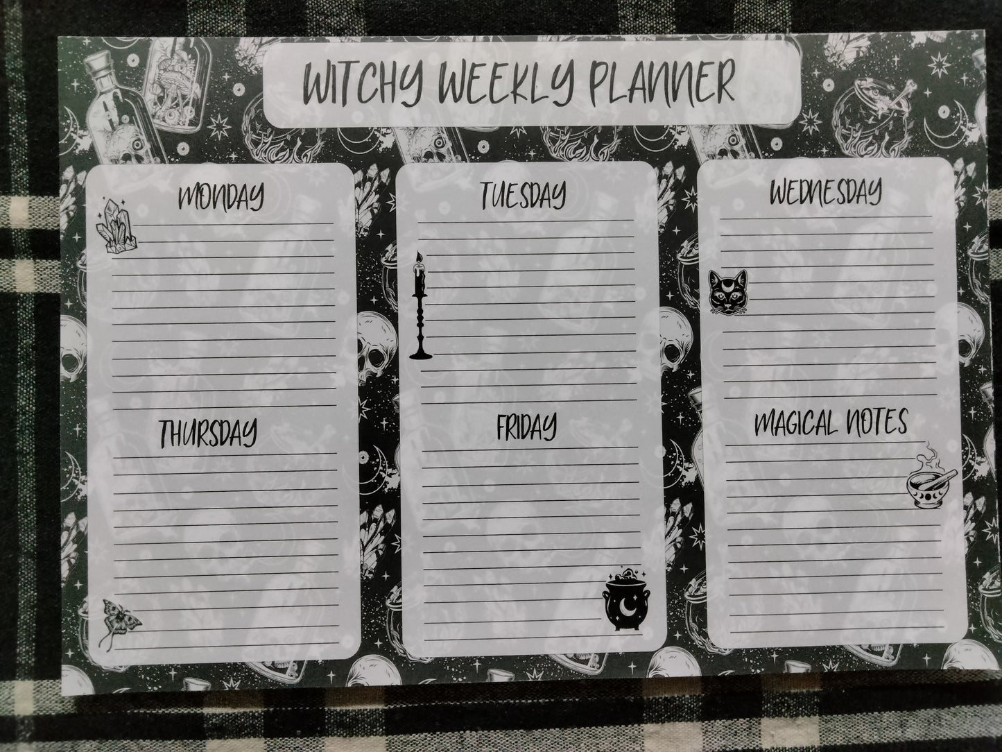 Witchy Planner and List Set