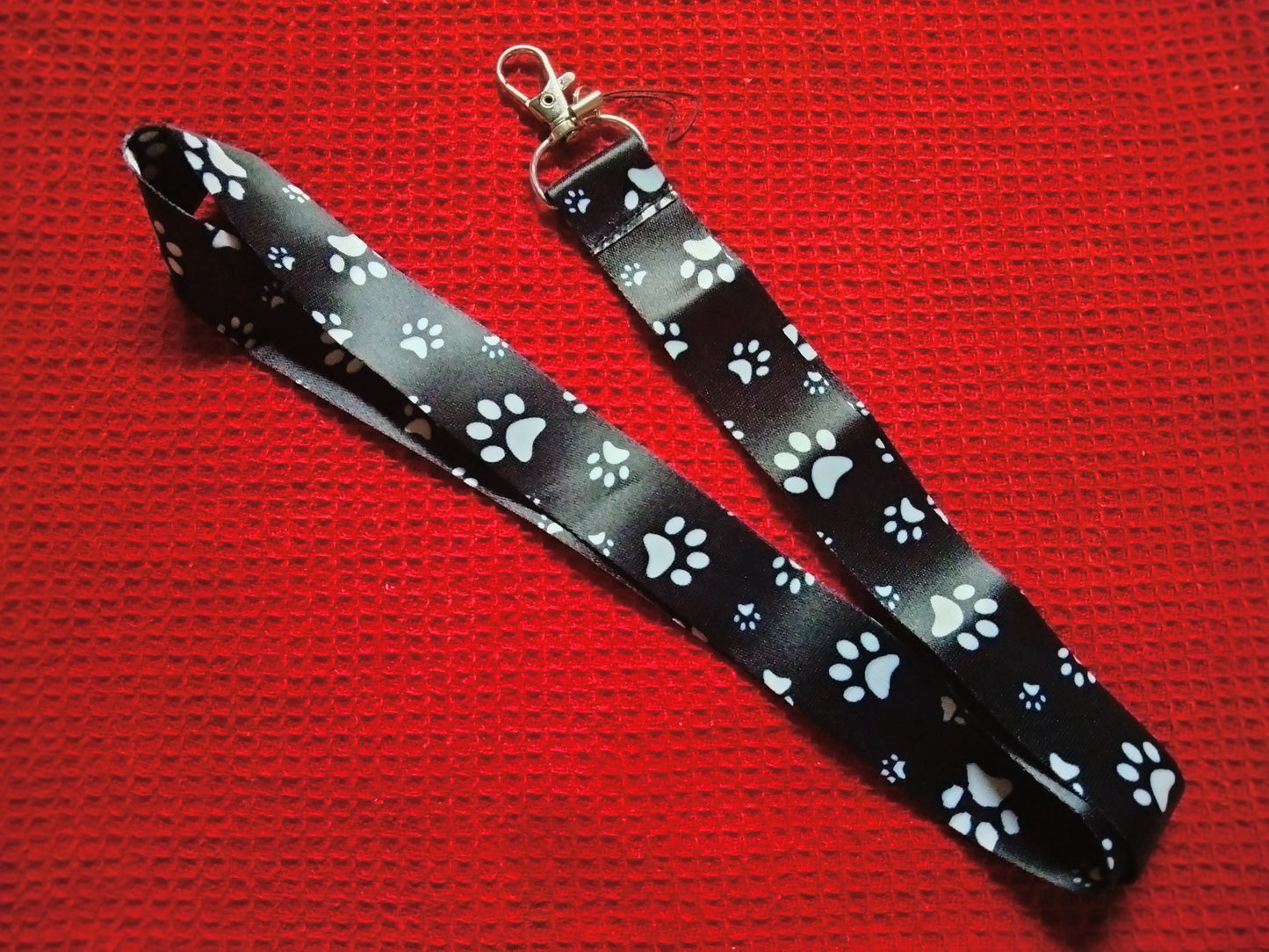 Paw Print Lanyard